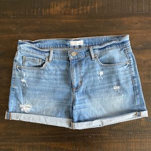 Distressed Denim Short
